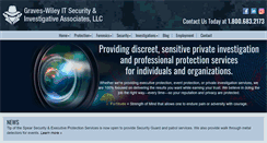 Desktop Screenshot of gravesinvestigations.com