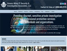 Tablet Screenshot of gravesinvestigations.com